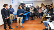 Acte d'inauguraci del CreaLab, el laboratori de projectes personals de l'alumnat de l'EPS  | Foto: A.Costa/UIB