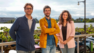 Equip d'investigadors de la UIB: el doctors Eduard Alonso Paul, Pau Balart i Lara Ezquerra - FOTO: A.COSTA/UIB