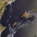 Imatge de les Illes Balears captada pel satllit Envisat. Foto: Agncia Espacial Europea (ESA). 