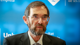 El doctor Santiago Cavanillas Múgica, catedràtic jubilat de Dret Civil de la UIB | Foto: A.COSTA/UIB