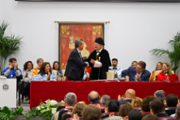Acte de presa de possessi del doctor Jaume Carot com a rector de la Universitat de les Illes Balears | Foto: A.COSTA/UIB