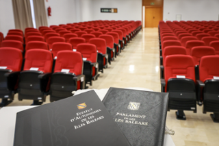 Sala d'actes de Son Lled on tindr lloc l'acte de presa de possessi | Foto: A.COSTA/UIB