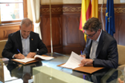Conveni de collaboraci per impulsar la creaci del node IB (Illes Balears) dins el pol d'innovaci Km 1070 - Foto: CAIB