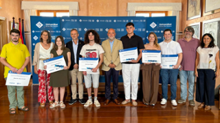 Premis 3digits als millors expedients acadmics d'Enginyeria Informtica - Foto: M.Mora/UIB