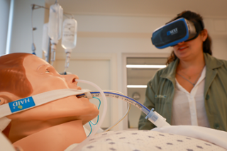 Simulaci de situacions a l'UCI amb realitat virtual - Foto: A.Costa/UIB